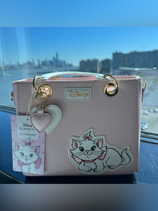 Disney Handbags - Disney Classic Pink Tote Bag with Marie Cat Accent